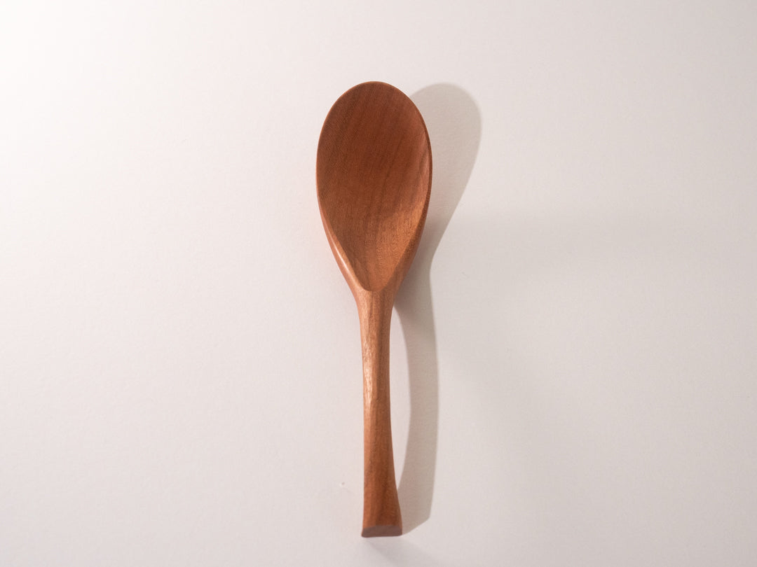 Renge Spoon – Hand-Carved Mountain Cherrywood 山桜のレンゲ匙