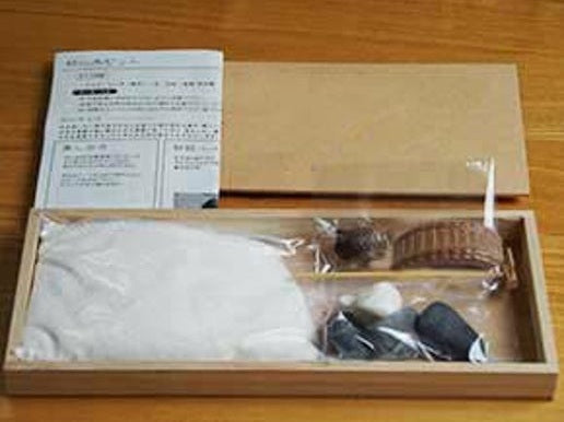 Miniature Zen Garden Kit with Bridge – Kare-sansui in a Box