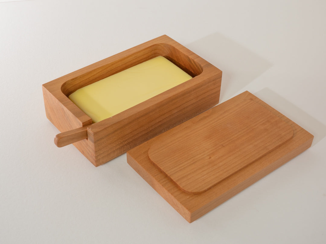 Mountain Cherry Butter Box with Knife
