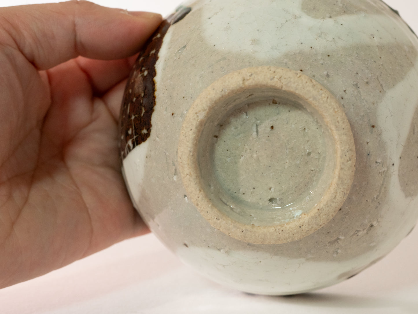 Oribe Ware Rice Bowl