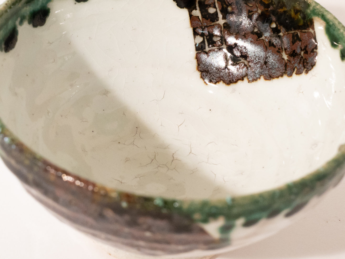 Oribe Ware Rice Bowl