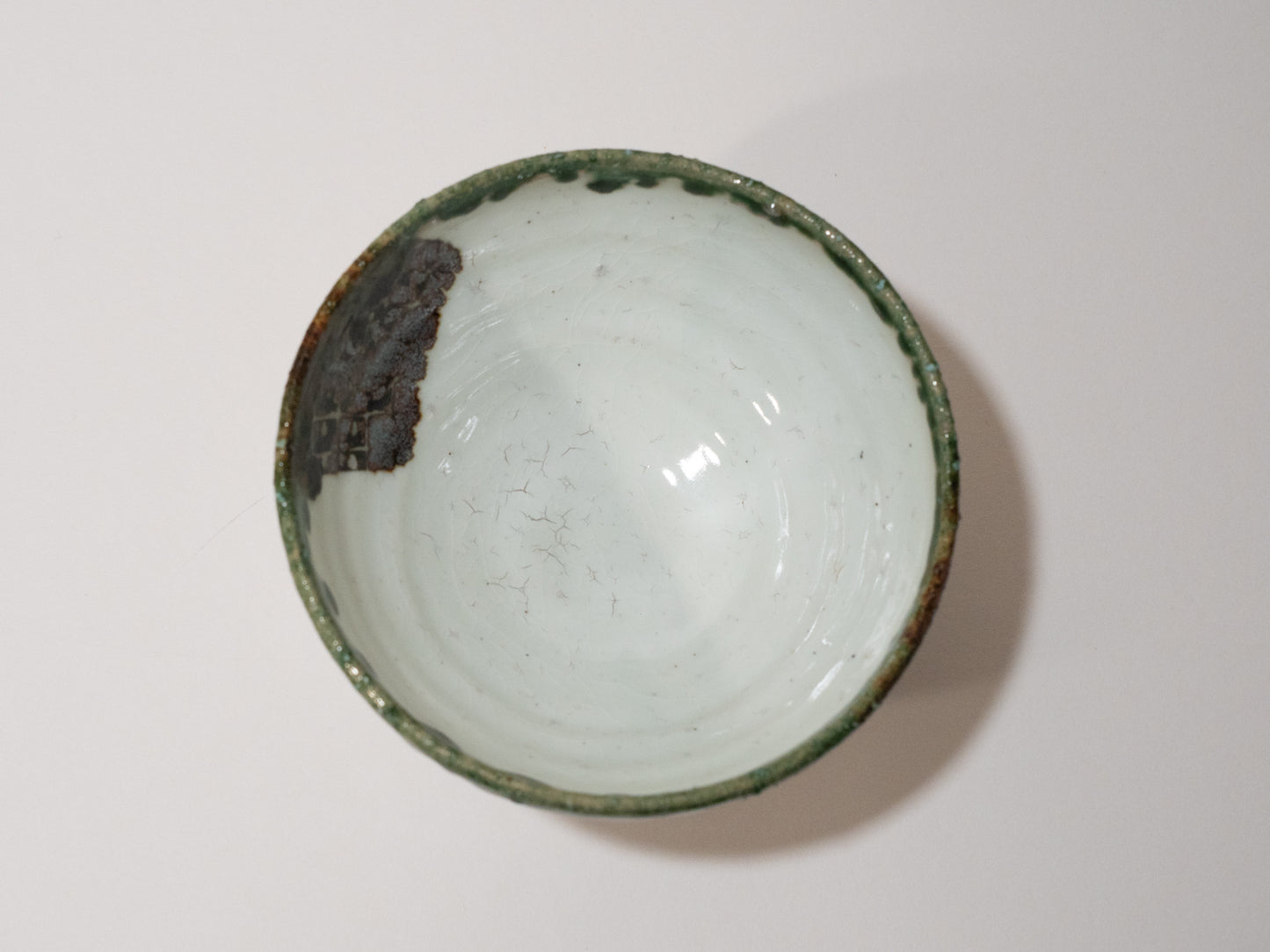 Oribe Ware Rice Bowl