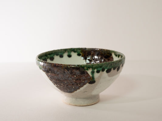 Oribe Ware Rice Bowl