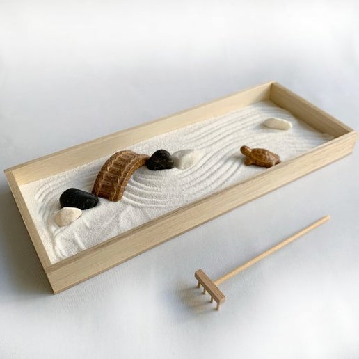 Miniature Zen garden designkit -枯山水 庭園セット